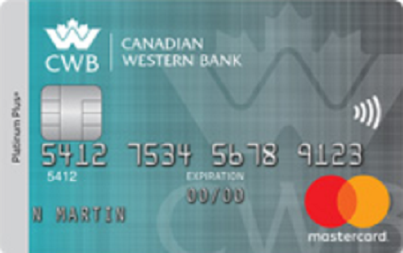 Canadian Western Bank Platinum Plus MBNA Rewards Mastercard